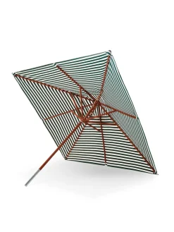 Fritz Hansen Skagerak Messina Parasol 300, Lemon/Sand Stripes fra Outlet