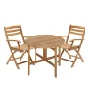 Fritz Hansen Skagerak Selandia Sæt, 2 armstole og Ø 94 bord fra Discount