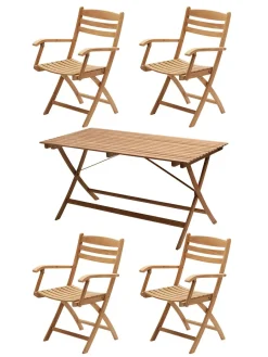 Fritz Hansen Skagerak Selandia Sæt, 2 armstole og Ø 94 bord fra Discount
