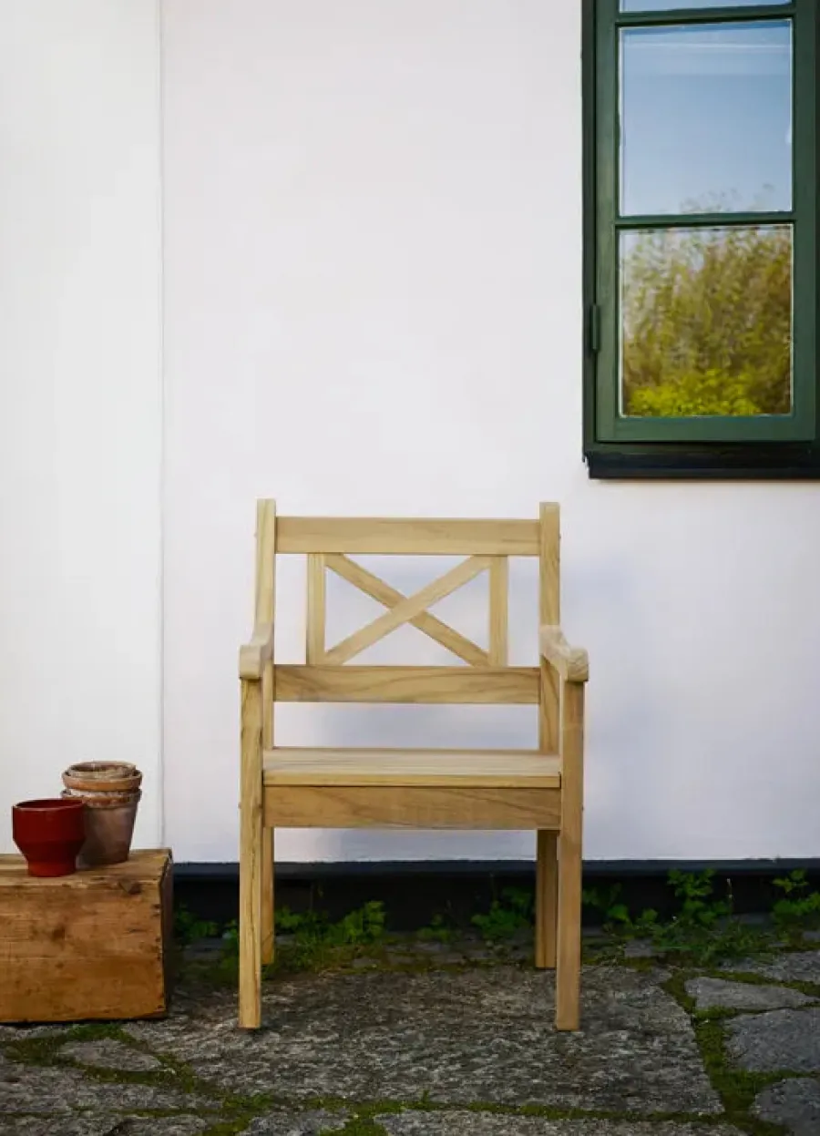 Fritz Hansen Skagerak Skagen Sæt i teak, 4 stole og bord fra Clearance