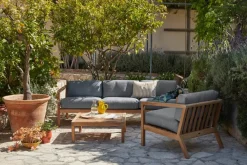 Fritz Hansen Skagerak Virkelyst 3 pers. Sofa, Ash fra Clearance