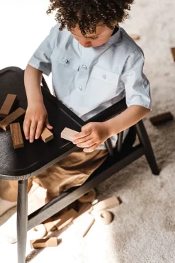 Oaklings Smilla Toddler Stol, sortlakeret eg fra Hot