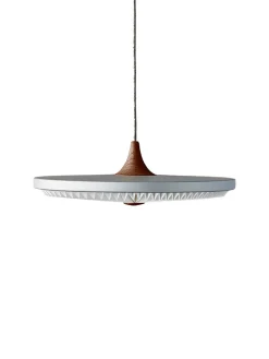 Le Klint Soleil pendel small, røget eg, papir skærm fra Best