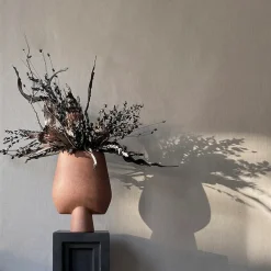 101 Copenhagen Sphere Vase Square - big, coffee fra Clearance