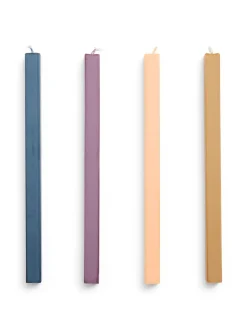 HAY Square Candle 4 Stk., dark fra Discount