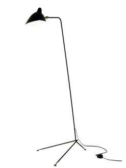 Editions Serge Mouille Standing Lamp w/1 Head/Arm af Serge Mouille New