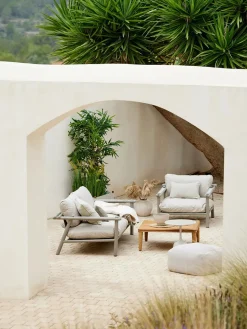 Cane-line Sticks Loungestol, taupe aluminium fra Discount