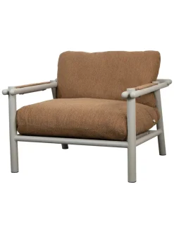 Cane-line Sticks Loungestol, taupe aluminium fra Discount