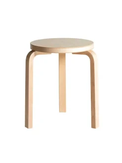 Artek Stool 60, lakeret birk fra Discount