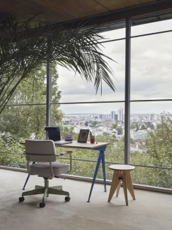 Vitra Tabouret Bois fra Best