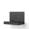 New Works Tana Wall Mounted Desk, black stained oak fra Sale