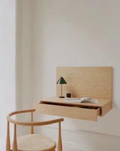 New Works Tana Wall Mounted Desk, walnut fra Hot