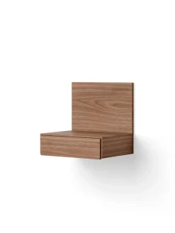 New Works Tana Wall Mounted Nightstand, walnut fra Online