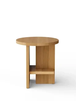Nine Tee side table, round fra Clearance