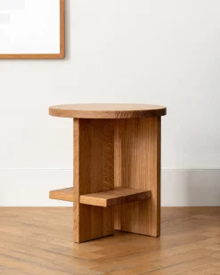 Nine Tee side table, round fra Clearance