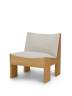 New Works Tenon Lounge Chair, natural oak fra