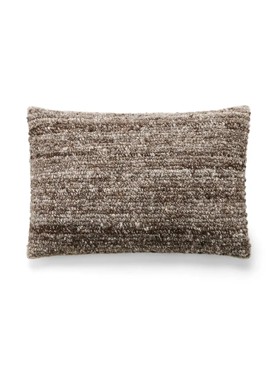 Aiayu Texture Nepal Wool Pillow, 30x40 fra Outlet