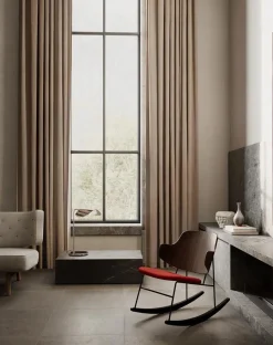 Audo Copenhagen The Penguin Rocking Chair, Polstret fra