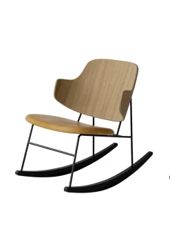 Audo Copenhagen The Penguin Rocking Chair, Læder fra Hot