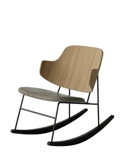 Audo Copenhagen The Penguin Rocking Chair, Læder fra Hot