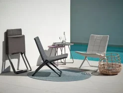 Cane-line Traveller Lounge Klapstol, soft touch fra New