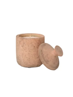 Ferm Living Ura duftlys, Pale Sienna fra Online