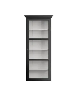 Lindebjerg Design Væghængt Vitrineskab Classic V4, antracit fra New