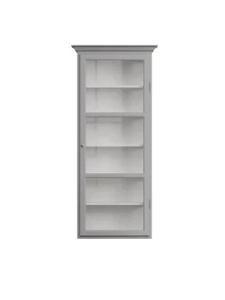 Lindebjerg Design Væghængt Vitrineskab Classic V4, sort fra Sale