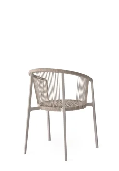 Vipp 710 Lagrasse Chair inkl. sæde- og ryghynde fra New