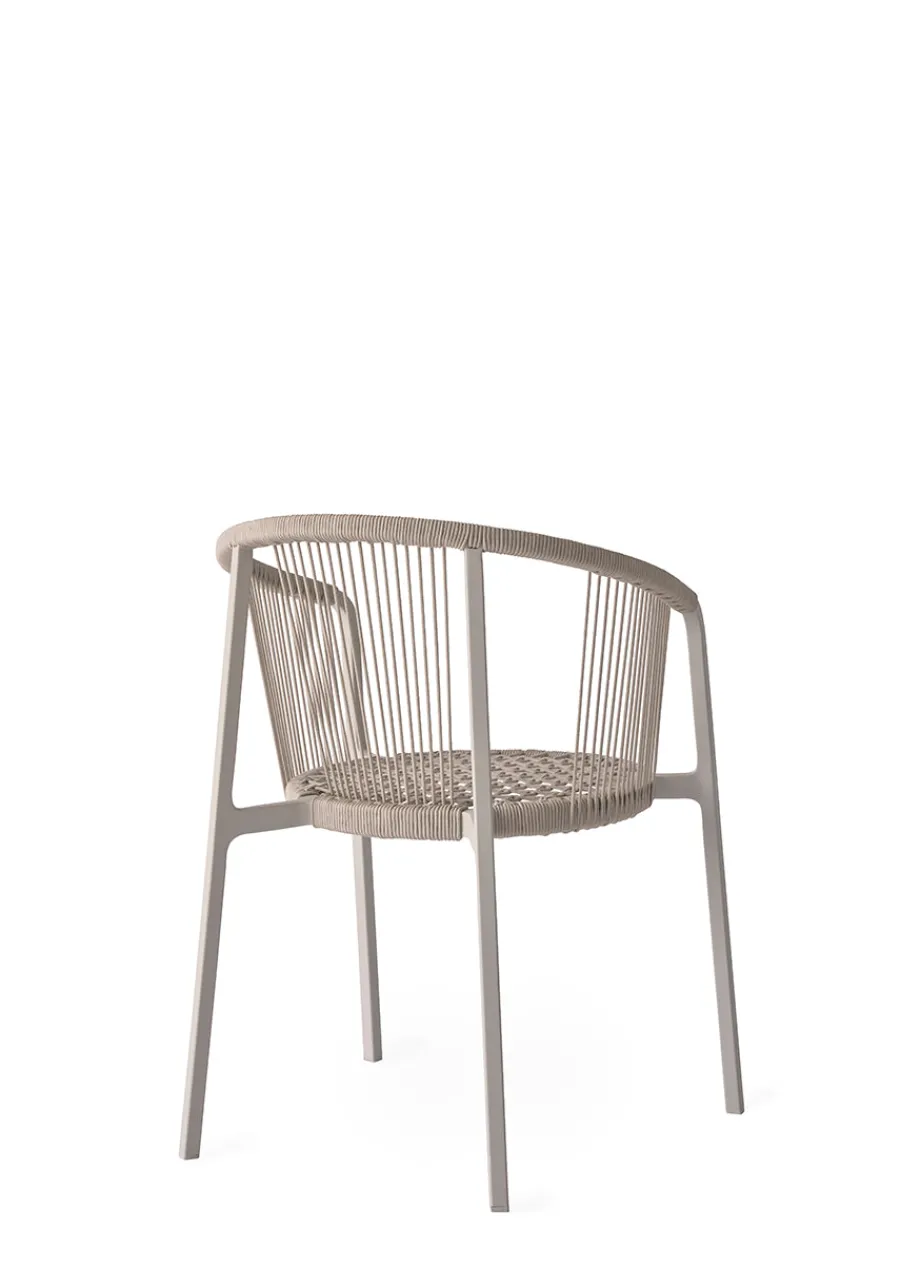 Vipp 710 Lagrasse Chair inkl. sæde- og ryghynde fra New
