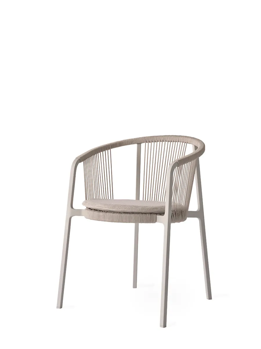 Vipp 710 Lagrasse Chair inkl. sæde- og ryghynde fra New