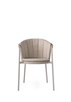 Vipp 710 Lagrasse Chair inkl. sæde- og ryghynde fra New