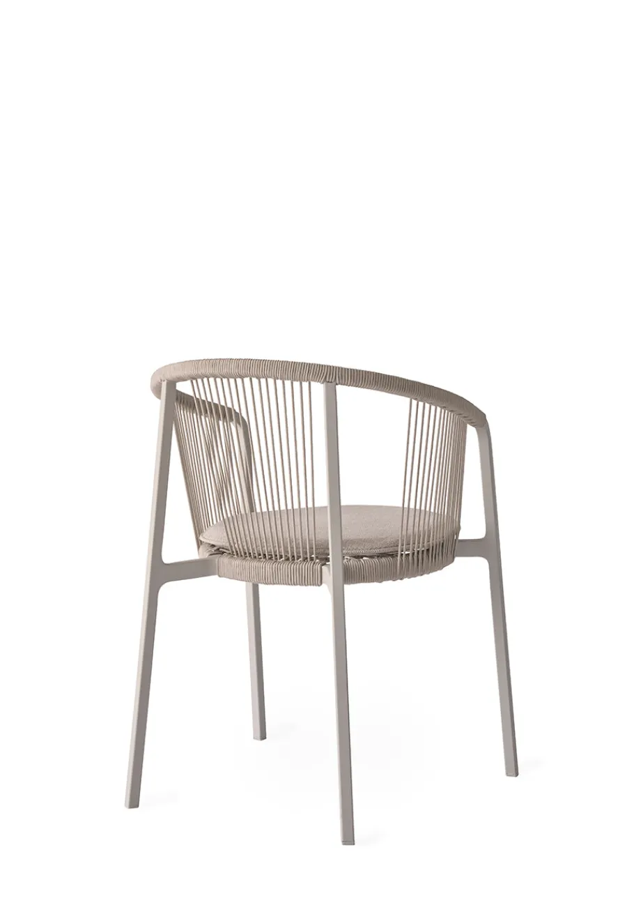 Vipp 710 Lagrasse Chair inkl. sæde- og ryghynde fra New