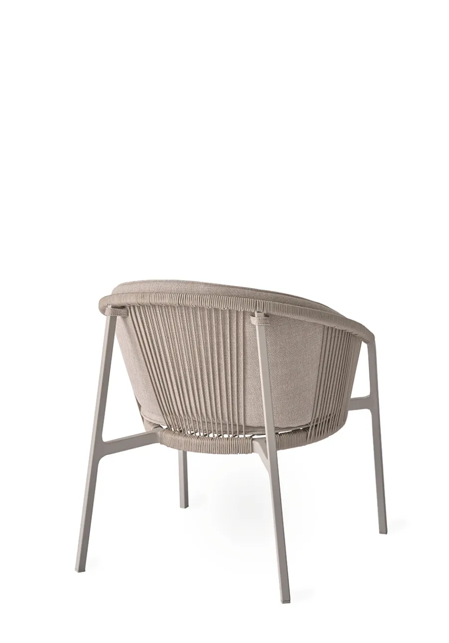 Vipp 712 Lagrasse Lounge Chair inkl. sæde- og ryghynde fra