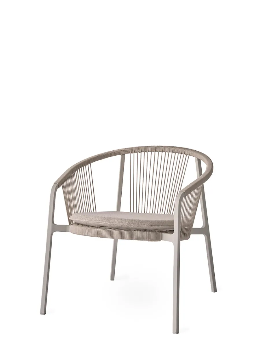 Vipp 712 Lagrasse Lounge Chair inkl. sæde- og ryghynde fra