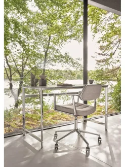 Vipp 453 Swivel+ Chair, camel læder fra Sale