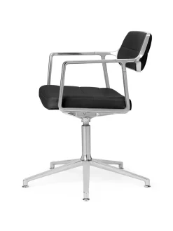 Vipp 453 Swivel+ Chair, camel læder fra Sale