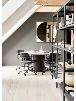 Vipp 453 Swivel+ Chair, camel læder fra Sale