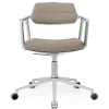Vipp 453 Swivel+ Chair m/hjul, dark sand tekstil fra Clearance