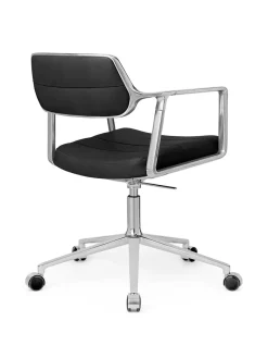 Vipp 453 Swivel+ Chair m/hjul, dark sand tekstil fra Clearance