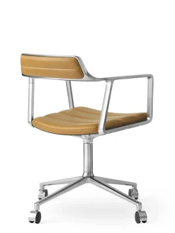 Vipp 452 Swivel Chair m/hjul, dark sand fra Discount