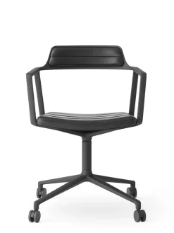 Vipp 452 Swivel Chair m/hjul, dark sand fra Discount