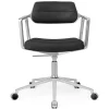 Vipp 453 Swivel+ Chair m/hjul, sort læder fra Discount