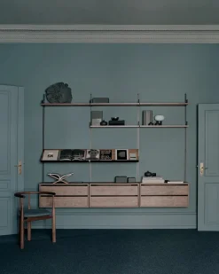 New Works Wardrobe Shelf Cabinet w. Drawers fra Best