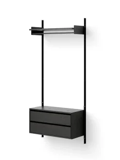 New Works Wardrobe Shelf Cabinet w. Drawers fra Best
