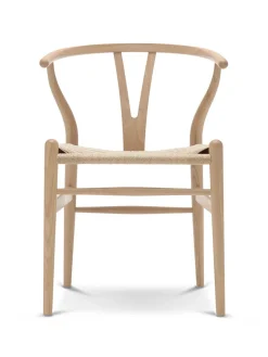 Carl Hansen & Søn Y-stol CH24, Eg hvidolie af Hans J. Wegner Clearance