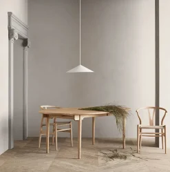 Carl Hansen & Søn Y-stol CH24, Eg hvidolie af Hans J. Wegner Clearance