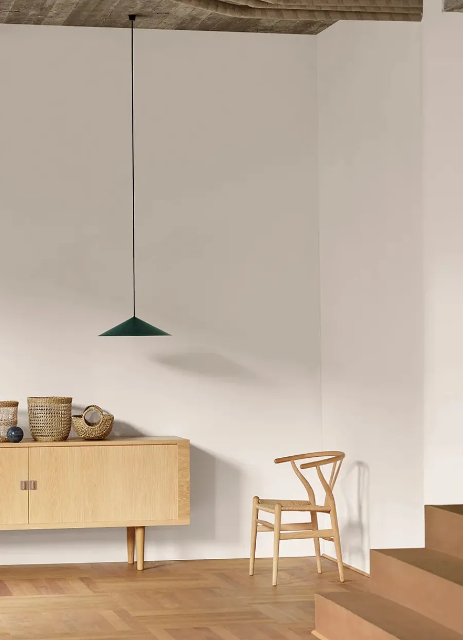 Carl Hansen & Søn Y-stol CH24, sort bøg af Hans J. Wegner Best