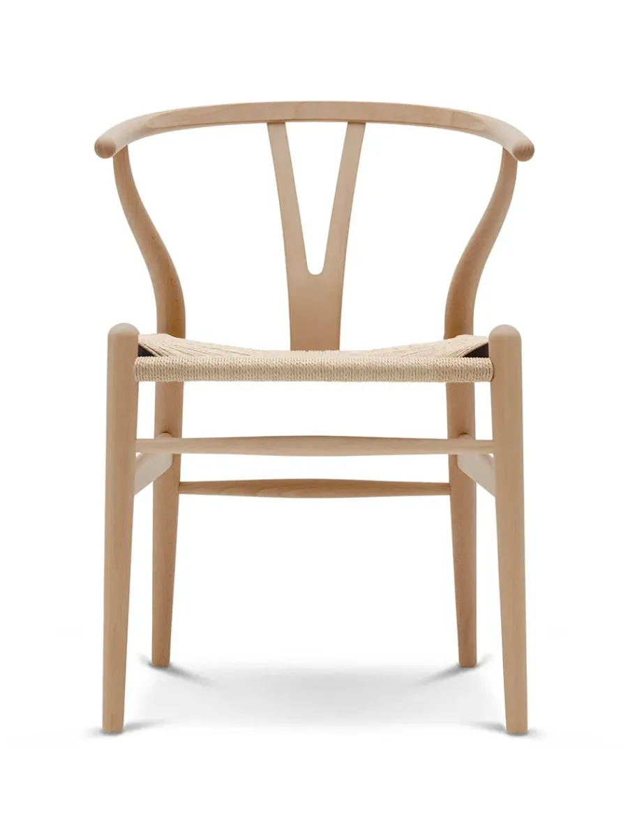Carl Hansen & Søn Y-stol CH24, sort bøg af Hans J. Wegner Best